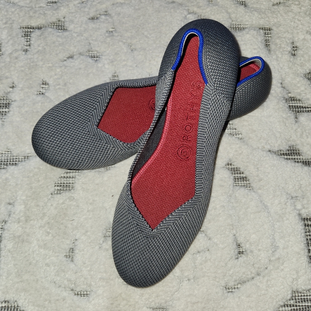 Rothy's charcoal flats